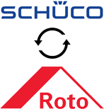 Взаимозаменяемость обвязки Schuco и Roto
